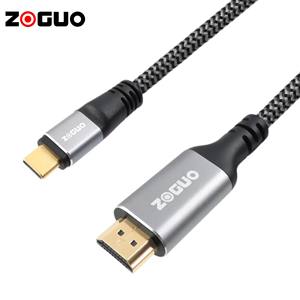 Câble <span class=keywords><strong>USB</strong></span> C vers <span class=keywords><strong>HDMI</strong></span> 4K/30HZ compatible ordinateur portable/tablette/Smartphone/PS4/5 prend en charge le convertisseur C de cellule de projecteur 3DHDReARC/utilisation de bureau - Product Image 1