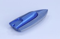 Pot de rangement personnalisé en PLA pour herbes, motif bateau rapide 3D dessin animé/mascotte, 3,5g, avec couvercle anti-enfant, hermétique, écologique et biodégradable pour épices