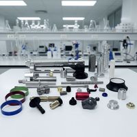 Pièces usinées en aluminium anodisé sur mesure de haute qualité, capacité de travail par électroérosion à fil CNC, capacités de traitement des matériaux incluant l'acier inoxydable