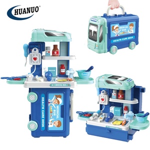 Nuovo arrivo 3 in 1 giocattoli per autobus medici portatili finta di giocare con l'<span class=keywords><strong>auto</strong></span> per bambini set da gioco medico per bambini giocattolo - Product Image 2