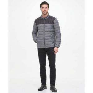 Veste matelassée pour homme à prix de gros, faible MOQ, fabriquée en usine, tendance, tissu lavable, FINER THREADS HIGH STREET, séchage rapide pour l'hiver - Product Image 1