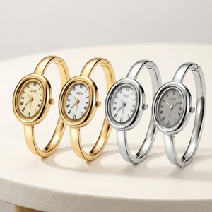 <span class=keywords><strong>Montre</strong></span>-bracelet à quartz décontractée pour femme, étanche, élégante et minimaliste en alliage, idéale pour le quotidien, le bureau, les rendez-vous et les soirées - Product Image 2