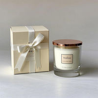 Bougie parfumée artisanale de luxe Aikun, base de cire de soja, huiles essentielles, aromathérapie, barres de vacances, spa à domicile, coffrets cadeaux haut de gamme
