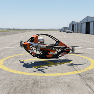 Aeronave eVTOL de un solo asiento, aeronave eléctrica de despegue y aterrizaje vertical, aeronave tripulada personal para vuelos a baja altitud - Product Image 3
