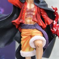 Figura DE ACCIÓN DE 24cm de calidad original de PVC Luffy O Four Emperors, modelo de figura DE ACCIÓN DE Anime-Monkey D. Luffy