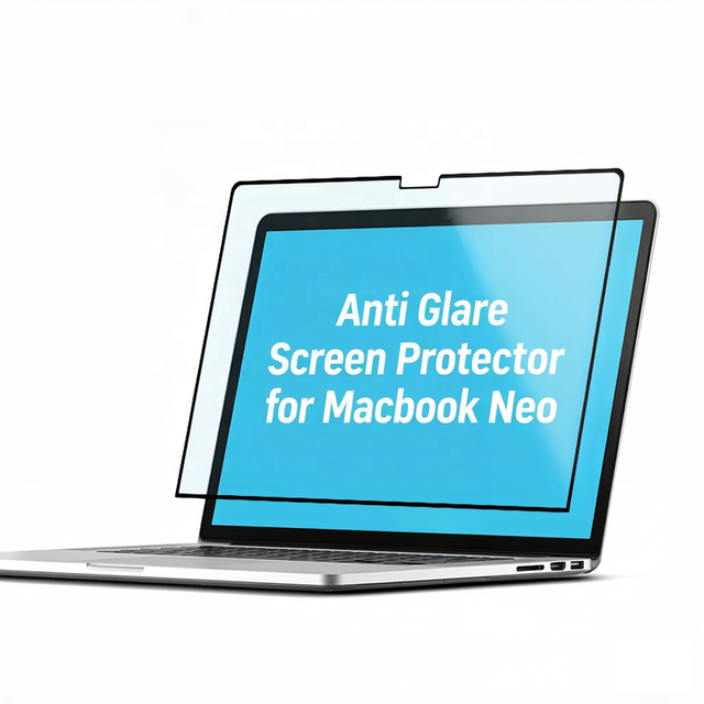 Reusable Easy Installation Anti-Glare Laptop Screen Protector Blue Light Filter 0.15mm Thick Imported PET Material for Macbook