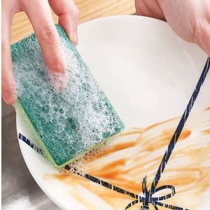 Thickened Wood Pulp Dishwashing Sponge Rectangle Pad For Kitchen Cleaning Pots And Pans - Product Image 4