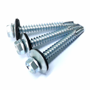 Tornillo Autorroscante <span class=keywords><strong>para</strong></span> Techos con Cabeza Hexagonal y Arandela, Acero Inoxidable con Acabado Óxido Negro, Estándar DIN, Anticorrosión, Marca CT - Product Image 5