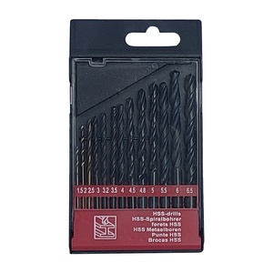 Set di Punte Elicoidali DB IMPA 630252 in Acciaio ad Alta Velocità, Finitura Zincata, Impermeabili, per Uso Marino, 6.5mm, per Foratura Metalli - Product Image 4