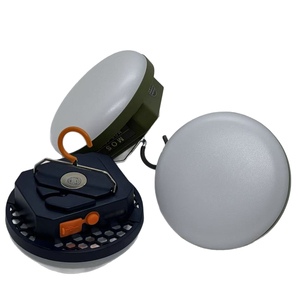 Linterna LED recargable de emergencia de 15W para acampar, cuerpo de aluminio IP66, luz LED inalámbrica impermeable, fuente de alimentación CC - Product Image 4