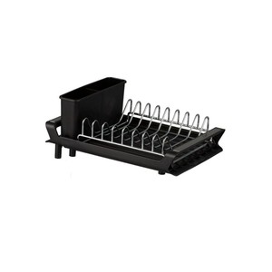 Escurridor de platos extensible, organizador de secado de encimera de fregadero para cuencos y platos - Product Image 5