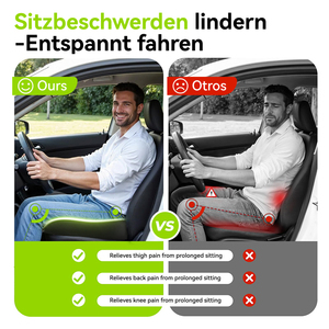 Bộ nhớ bọt Ghế đệm Coccyx chỉnh hình Cortex Bộ nhớ bọt đệm vuông hỗ trợ ghế đệm cho xe Ghế Đệm ghế <span class=keywords><strong>Pad</strong></span> - Product Image 2