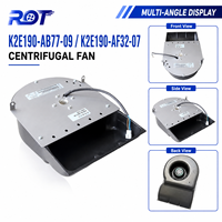 Ventilador de Refrigeración Original Alemán K2E190-AB77-09 75W, Bajo Ruido, Refrigeración Estable, Diseño Compacto, Ventilación con Convertidor de Frecuencia