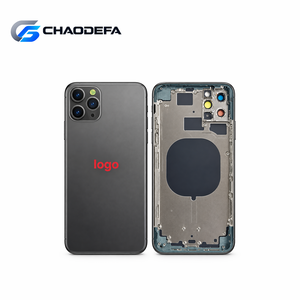 สำหรับ iPhone 11 Pro Max ฝาหลังโทรศัพท์มือถือ ฝาครอบแบตเตอรี่ โครงกลาง ชุดโครงสร้างอะไหล่เปลี่ยน - Product Image 2