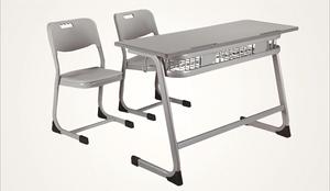 Bureau d'écriture en métal confortable et durable au design moderne pour les élèves du primaire et du secondaire, meubles d'appartement, tutorat - Product Image 4