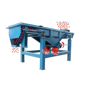 Nueva Máquina de Cribado de Minerales por Vibración Lineal Horizontal Multicapa para Polvo de Perlita, Dos Motores de Vibración, Acero Inoxidable - Product Image 2
