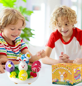 Kit de Slime de Arcilla Superligera para Huevos de Pascua, Arcilla Polimérica de Secado al Aire para Niños, Manualidades, Regalo Infantil - Product Image 4
