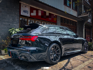 Diffusore Posteriore in Fibra Forgiata Stile AE di Alta Qualità, Componenti Aerodinamici per <span class=keywords><strong>Audi</strong></span> RS7 C8 2019-2024 - Product Image 6