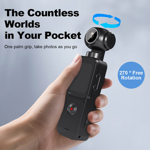 New 5k Handheld Gimbal Sports HD Anti-shake <b>Outdoor</b> Riding Video Red Vlog <b>Camera</b> 1.69" Screen <b>WiFi</b> Transmission 270 Rotating 5K - Product Image 4