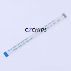 FC-0.5A-14P-100mm FFC Cable (Flexible Flat Cable) P=0.5mm Connector 14P 0.5mm 0.3mm Reverse - Product Image 1