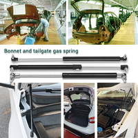 Amortisseur de capot avant automobile SINGSAM de qualité, vérins à gaz en acier, certifié ISO9001/ROHS, garantie OEM de 2 ans, capacité de charge de 100 lb