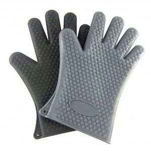 Gants de cuisine en silicone écologiques, résistants à la chaleur, compatibles lave-vaisselle et four, pour la cuisson, la pâtisserie et le barbecue - Product Image 3