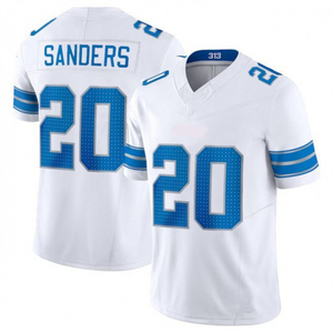 T-shirt à manches courtes Detroit Lions, maillot de football américain respirant avec design brodé - Product Image 2