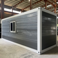 Maison conteneur moderne pliable et extensible, étanche, à assemblage rapide, pour villa mobile, cabane, magasin, dortoir, supermarché, espace de vie, chambre