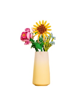 情人节永恒花花塑料块积木diy花玩具 - Product Image 1