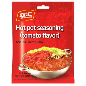 Chinese traditional delicious hot pot base material tomato hot pot soup base seasoning