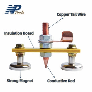 Naipu xe Dent sửa chữa phụ tùng Stud Máy hàn mặt đất với kết nối từ tính tự động thân xe Dent loại bỏ công cụ - Product Image 3