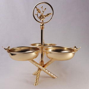 Vajilla Decorativa, Tazón de Servir de Metal para el Hogar, Hoteles y Restaurantes, Plato Decorativo Más Vendido en 2025 - Product Image 6