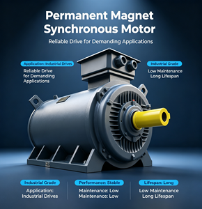 <span class=keywords><strong>Moteur</strong></span> à aimant permanent 45 KW 18,5 KW 4 pôles Isolation classe H Large plage de vitesses Haute densité de couple <span class=keywords><strong>Moteur</strong></span> synchrone à aimant - Product Image 6