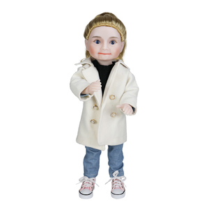 ตุ๊กตา BJD แฟชั่นสำหรับเด็กผู้หญิง ขนาด 18 นิ้ว <span class=keywords><strong>สี</strong></span>ดำ น่ารัก สวยงาม เหมาะสำหรั<span class=keywords><strong>บ</strong></span>เป็นของขวัญวันเกิดเด็ก - Product Image 3