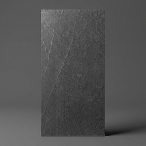 Piastrella Nera Valona 45x90 Cm 10 Mm Texturizzata Opaca con Bordi Rettificati - Product Image 1