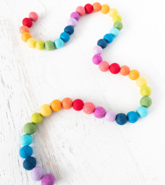 Pom Pom Craft Hobby Craft Pom Poms Soft Colorful
