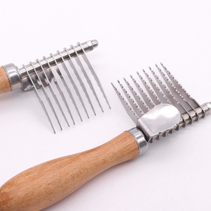 Pet Multi-Functional Double-Sided Hair Removal Brush Comb Plastic Eco-Friendly Bathroom Use - Product Image 3