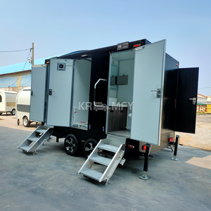 Bestselling Mobile Luxury Portable Restroom Shower Travel Trailer Toilet Porta Potty With Water - Product Image 1