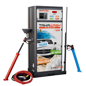 เครื่องล้างรถอัตโนมัติ Tahawash TTJX รับเหรียญและธนบัตร พร้อมระบบฉีดโฟมและแว็กซ์ อุปกรณ์สำหรับธุรกิจ - Product Image 2