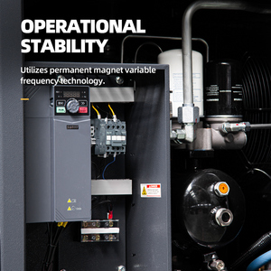 Công Nghiệp 7.5KW 10HP Xách Tay Trục Vít Máy Nén Khí 220V Duy Nhất Giai Đoạn Nhỏ Im Lặng Với Máy Sấy Không Khí Tank <span class=keywords><strong>Ce</strong></span> Cho Tự Động Sửa Chữa Phun - Product Image 3