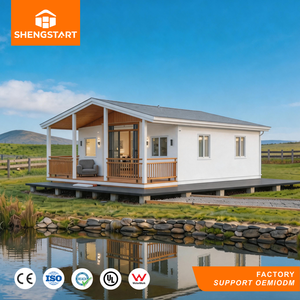 Casa Contenedor Plegable Prefabricada de 20ft/40ft, Villa Pequeña Modular, Oficina/Hotel Expandible, Baño Moderno - Product Image 1