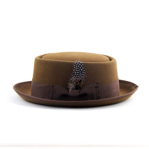 Yinlihua — chapeaux en laine pour femmes, doublure <span class=keywords><strong>plume</strong></span>, décoratifs, personnalisés, vente en gros - Product Image 4