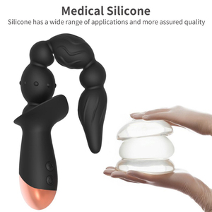 Vibrador Anal de Cuentas Largas para Masaje Corporal, Venta al por Mayor - Product Image 3