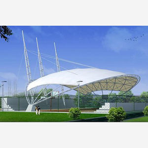 Estructura de Tela Impermeable para Carpas, Lona Recubierta de PVC, Estructura de Película Elástica para Paisajismo - Product Image 1