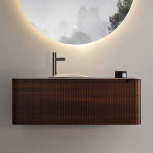 Set Moderno di Mobile <span class=keywords><strong>Bagno</strong></span> con Specchio LED, Best Seller per Uso in <span class=keywords><strong>Bagno</strong></span> - Product Image 4