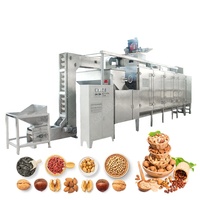 Usine chinoise prix continu cacao cacahuètes grille-pain ligne de production équipement salage graines de tournesol torréfaction Machine