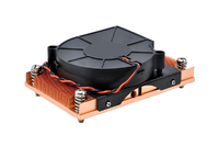 WellSunFan Custom OEM ODM 70x70x15mm Dos rodamientos de bolas Disipador de calor de cobre Enfriador de CPU para carcasas de computadora Directo de la fábrica de China