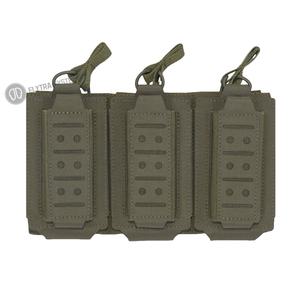 Tactische Versnelling Dubbellaags Sleuven Magazijn Molle Pouch Voor Tactische Vest Plaat Drager Chaleco Tactico Tactical Mu - Product Image 3