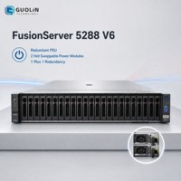 Serveur en rack FusionServer 5288 V6 à double socket 4U testé, avec support technique pour le déploiement en centre de données