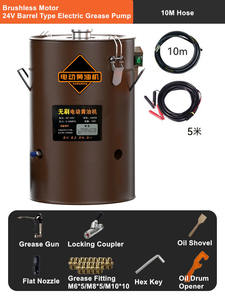 Máquina de Grasa Eléctrica Portátil de Alta Viscosidad de 15-18L, Dispensador de Lubricante de <span class=keywords><strong>5</strong></span> Galones, Bomba de Grasa Eléctrica de 24V 220V - Product Image 6